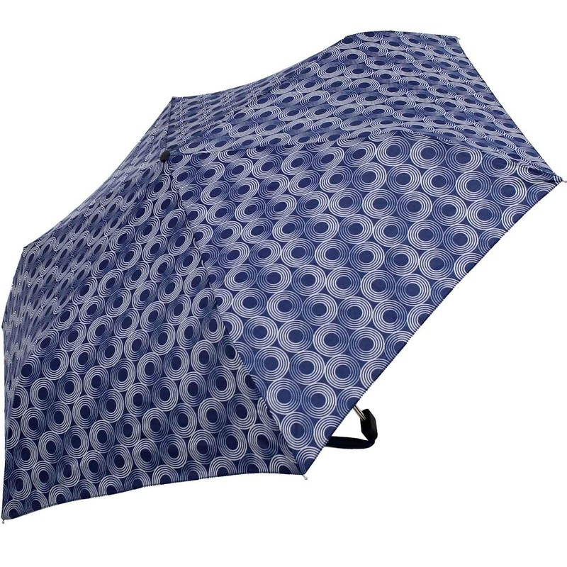 Doppler Pocket Umbrella Carbon Steel Slim Glow, blue
