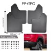 Unbranded Mud Flaps For Jeep Splash Guards Mudguards Mudflaps Fender