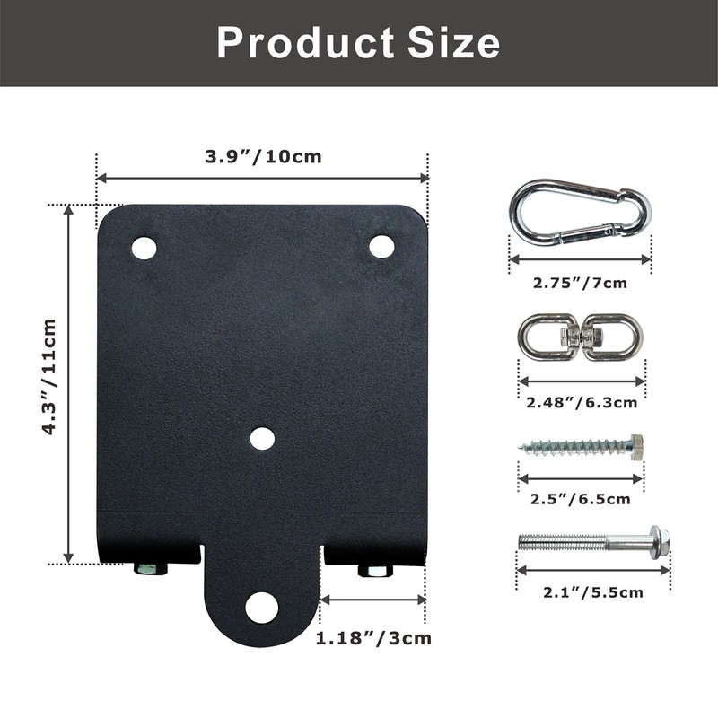 YZZHAJ Heavy Punching Boxing Bag Hanger, Heavy Duty Bag Hanger