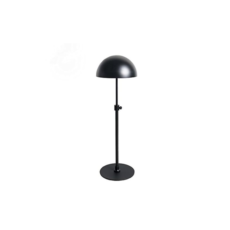 Black Half Circle Metal Adjustable hat Display Stand Racks