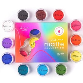Colección 12 tonos de delineadores matte JGLiner