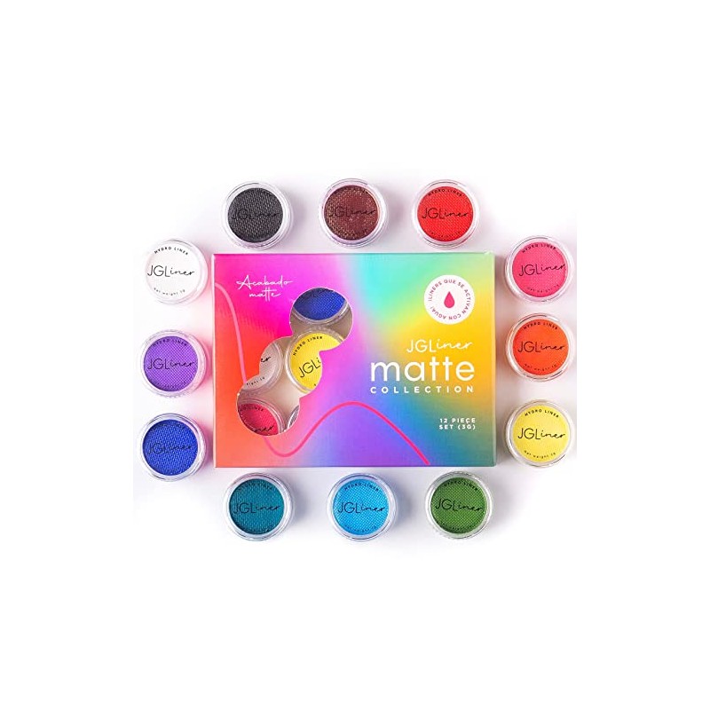 Colección 12 tonos de delineadores matte JGLiner