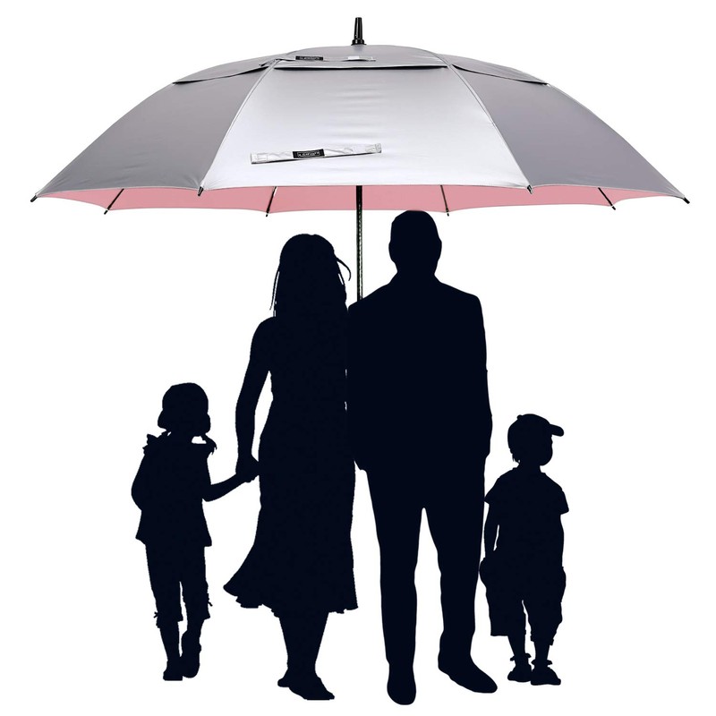 G4Free 62 Inch UV Protection Golf Umbrella Extra Large Windproof