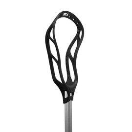 STX Lacrosse Stallion U 550 Unstrung Lacrosse Head with All Climate Performance Material, Black