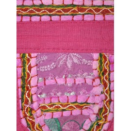 Indische, handgefertigt, Baumwolle, Patchwork Toran 100 x 40 Cm