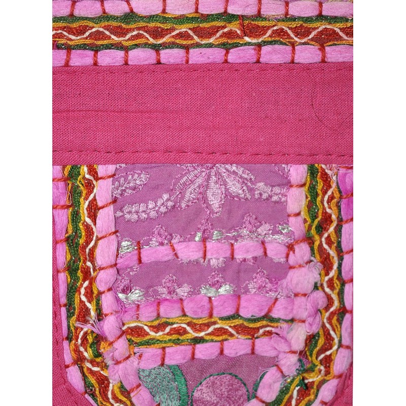 Indische, handgefertigt, Baumwolle, Patchwork Toran 100 x 40 Cm