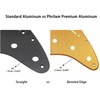 Phrilam SSS Anodized Aluminum Strat Pickguard for Fender Stratocaster, Gold