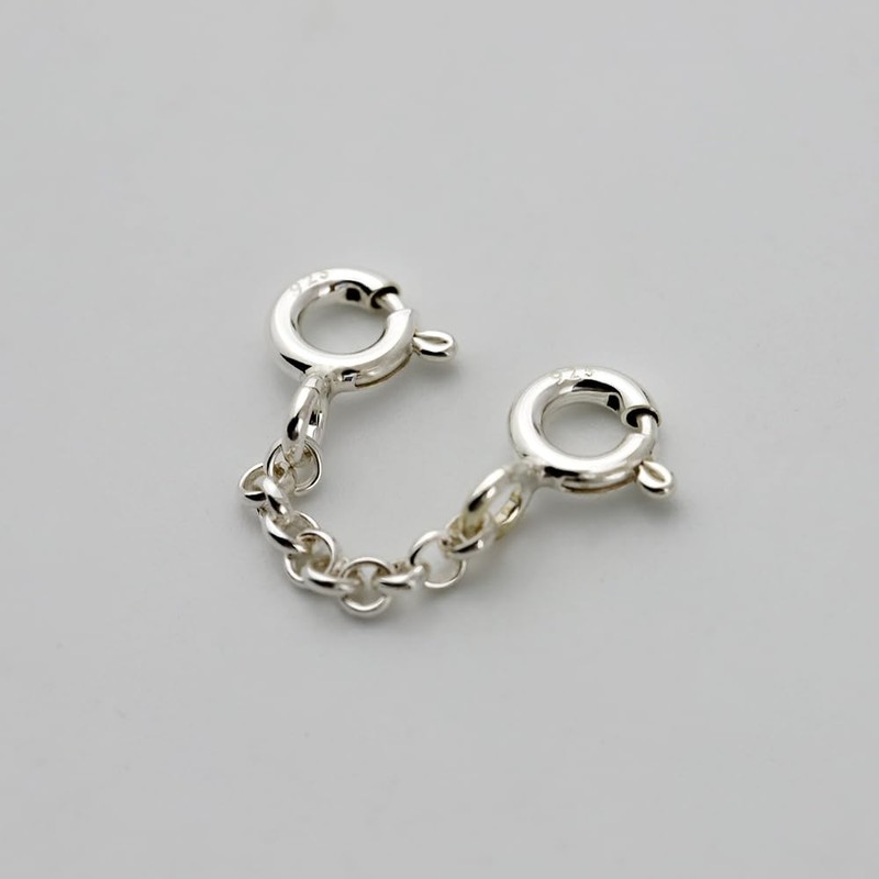[FUSSED] Necklace Chain Extender Sterling Silver 925 Chain Extender Bracelet