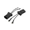 sourcing map Car Horn Speaker Adaptor Wire Harness Pigtail Socket