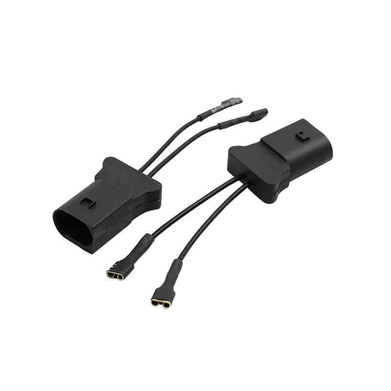 sourcing map Car Horn Speaker Adaptor Wire Harness Pigtail Socket