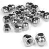 60 Pcs M8 Dome Cap Nuts, A2 V2A Metric Nut