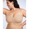 HSIA Strapless Bras for Women, Plus Size Bra with Underwire