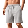 Ekouaer Men's Shorts Casual Elastic Waist Drawstring Pajama Bottoms Summer