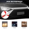 ZNDAW 71" Car Hood Light Strip, Flexible Daytime Running Light
