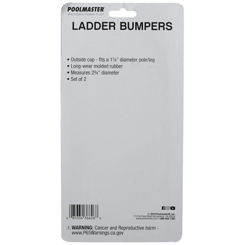Poolmaster 3662 Swimming Pool Ladder Bumper Cap Set, 2-3/4 Inch