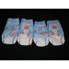 Huggies 4 Huggies Pull-ups size 4t-5t  38-50 Lbs . (Captain America)
