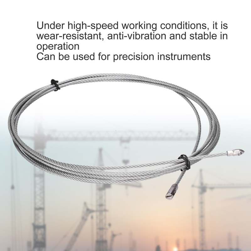 Steel Wire Strands Cord 0.4mmDiameter High Tensile Strength for Elevator