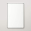 Better Bevel 30" x 40" Black Metal Framed Mirror |
