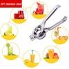 YAAVAAW Lemon Squeezer Manual Stainless Steel with 5pcs Measuring Spoon