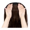 Xbwig Extensiones De Cabello De Alambre Invisible De 22 Pulgadas