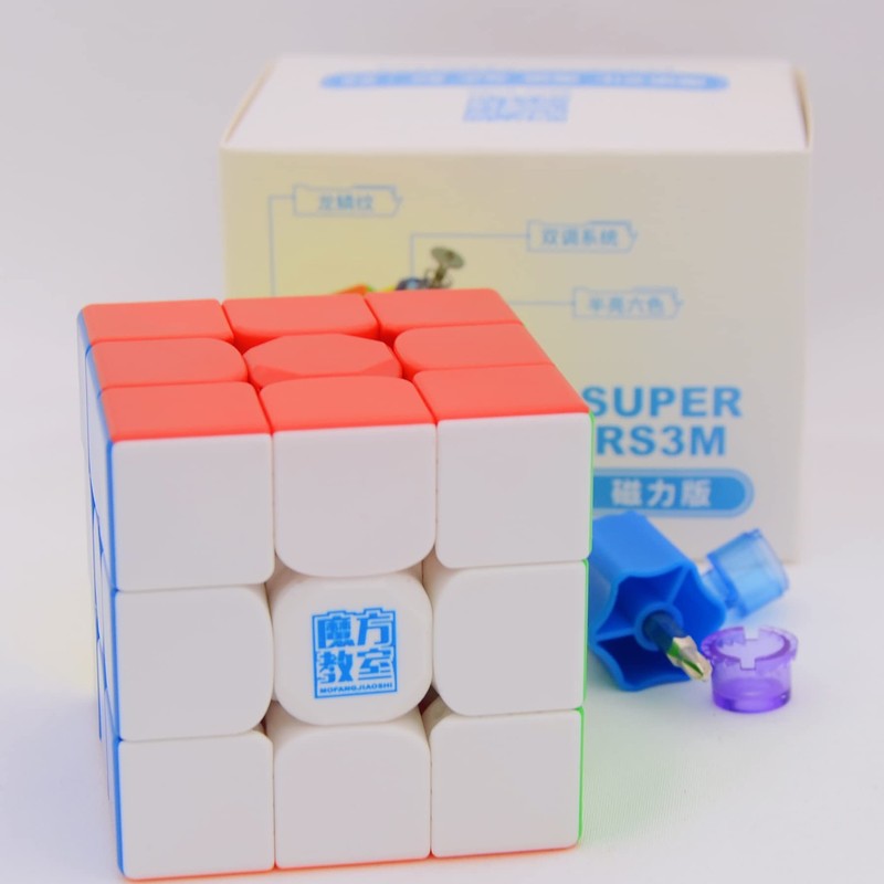 Bukefuno MoYu Super RS3M 2022 3x3 Magnetic Speed Magic Cube