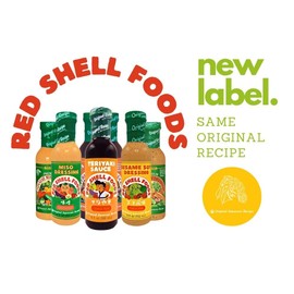 Red Shell Sesame Soy Dressing (3 Pack - 12 fl. oz.)