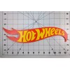 Decor Hot Wheels Logo Sign 3d Printed Wall Decor