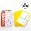 BAZIC Addition Flash Cards, Numbers Math Flashcards Game at School