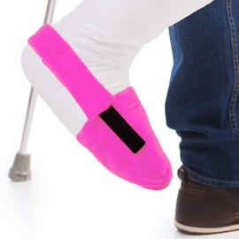 LimbO Toe Cozy for Leg Casts (Pink, Shoe Size 8-14)