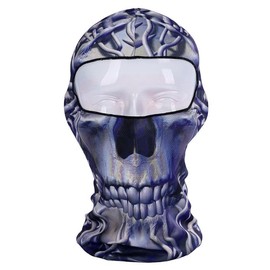 3D Balaclava Skull Animal Full Face Mask for Motorcycle Cycling Anti-UV Bandana - Color: A-26