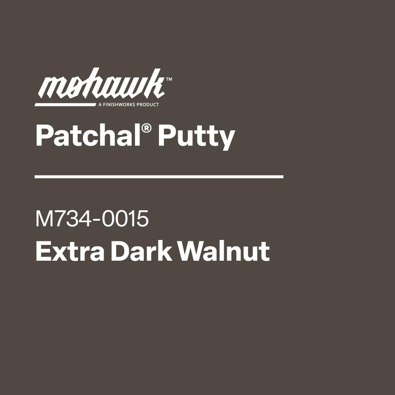 M734-0015, Mohawk Patchal Putty, Extra Dark Walnut,1 Count 4oz