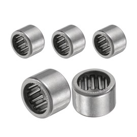 sourcing map 5 Pcs HK1010 Needle Roller Bearings One Way Bearing 10x14x10mm, Temperature Resistant Steel Bearing