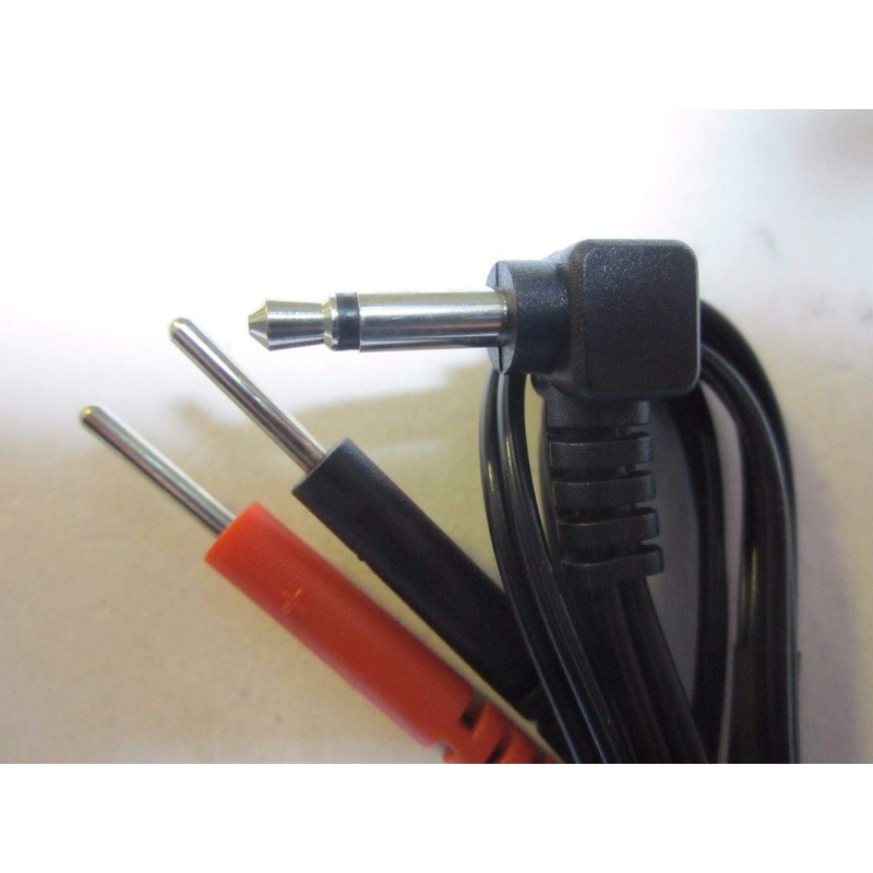 DIXIETREE Electrode Lead Wire Cable Male Plug 3.5mm with 2.0mm