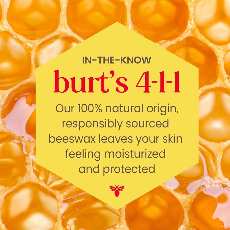 Burt's Bees Lip Shimmer for Women, Rhubarb, 0.09 Ounce