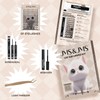 JMS&JMS Bunny Lash Clusters Kit, Anime Eyelash Clusters with Spikes,