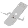 1pc Precision Stainless Steel Weld Gauge Undercut Depth Gage Measuring