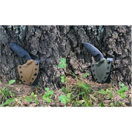 Patriot Apparel Defense KaBar TDI Kydex Sheath 2.3" 1480 (Sheath Only) - Paracord, Coyote Brown