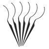 WOONEKY 6Pcs False Eyelash Display Holder Display Stick for Organizing