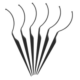 WOONEKY 6Pcs False Eyelash Display Holder Display Stick for Organizing and Showcasing Eyelash Styles Durable and Smooth Surface for Retail Presentation