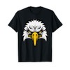 Eagle Cartoon Character Face T-Shirt