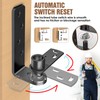 Saloon Door Hinges, Double Action Spring Hinge Self Closing, Heavy