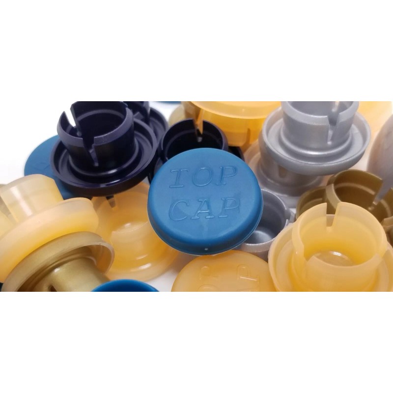 Allstar Plastics 20 PC Multi color Bottle Caps for MOST