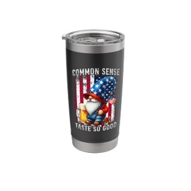 Common Sense Taste So Good Gnome Beer 4th of July Stainless Steel Insulated Tumbler