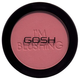 GOSH I'm Blushing Rouge Powder, Powder Blush for Emphasized Cheeks, Light, Silky Formula, Mattifying Powder for Natural Makeup Looks, Suitable for All Skin Types, 100% Vegan, 003 Passion