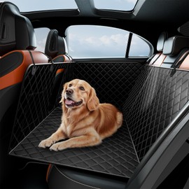 Gardner Pet Modular 3-in-1 Back Seat Extender for Dogs, Customizable 1-3 Dog Car Back Seat Cover with Mesh Window & Pocket, Waterproof & Scratch-Proof, Dog Hammock for Cars, SUVs, Trucks, X-Large Size