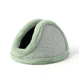 Microfiber Winter Warm Earmuffs - Mint Ear Covers Winter Earwarmers