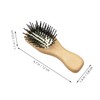 Healeved Mini Portable Hair Brush Detangling Hair Brush for Travel