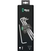 Wera - Juego de llaves hexagonales en L, Blacklaser, llave