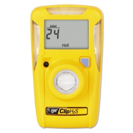 BW Technologies/Honeywell Analytics BWC2-H BW Clip Single-Gas Detector, Hydrogen Sulfide (H2S)