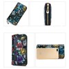 Long Genuine Leather Wallets for Women Girls Long 3D Stereo